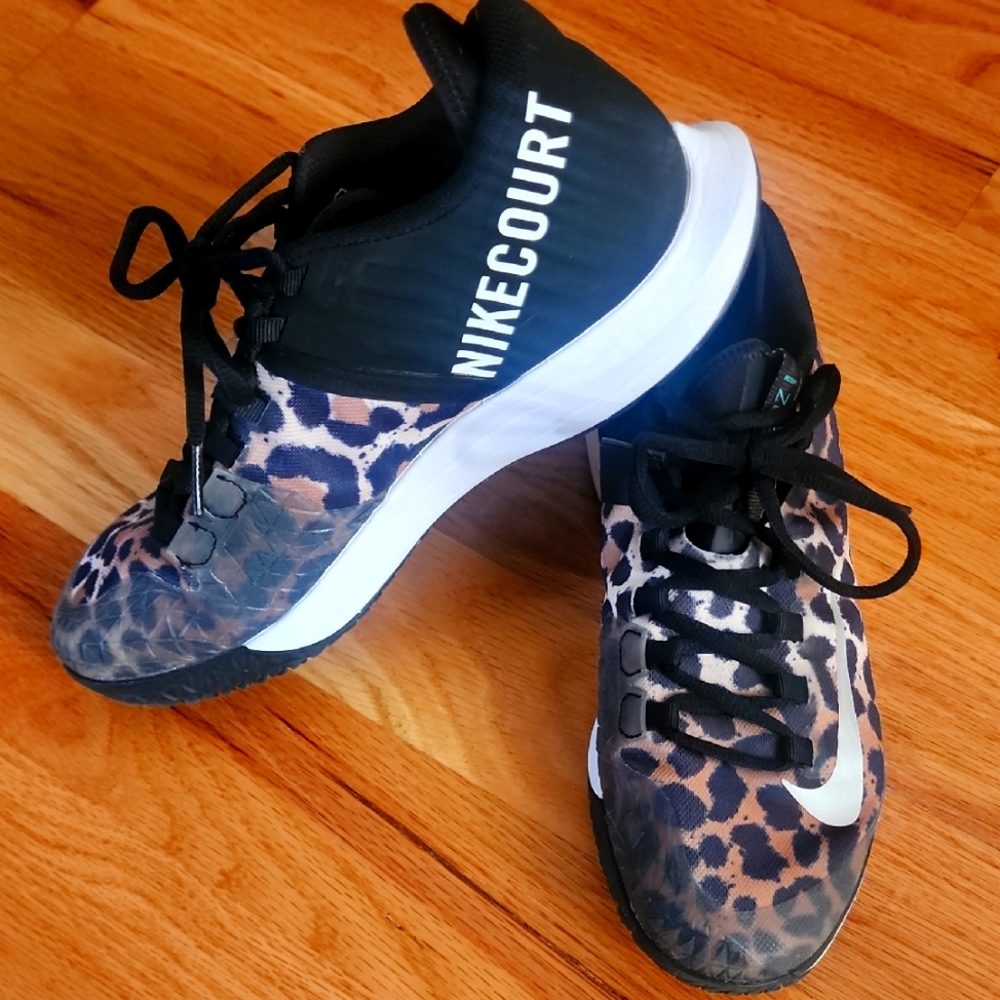 NikeCourt Leopard Print Sneakers